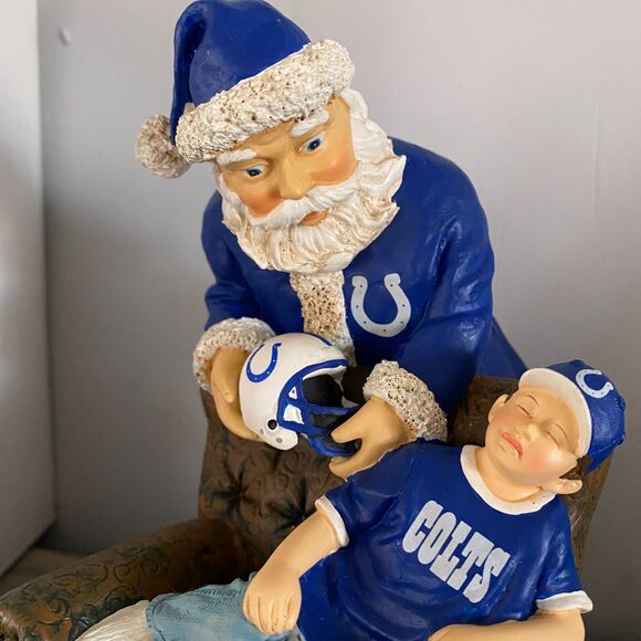 IOB Vintage 2001 Indianapolis Colts Santa's Gift, 2nd in Limited Series - Picture 6 of 8